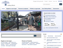 Tablet Screenshot of geldrop-mierlo.nl